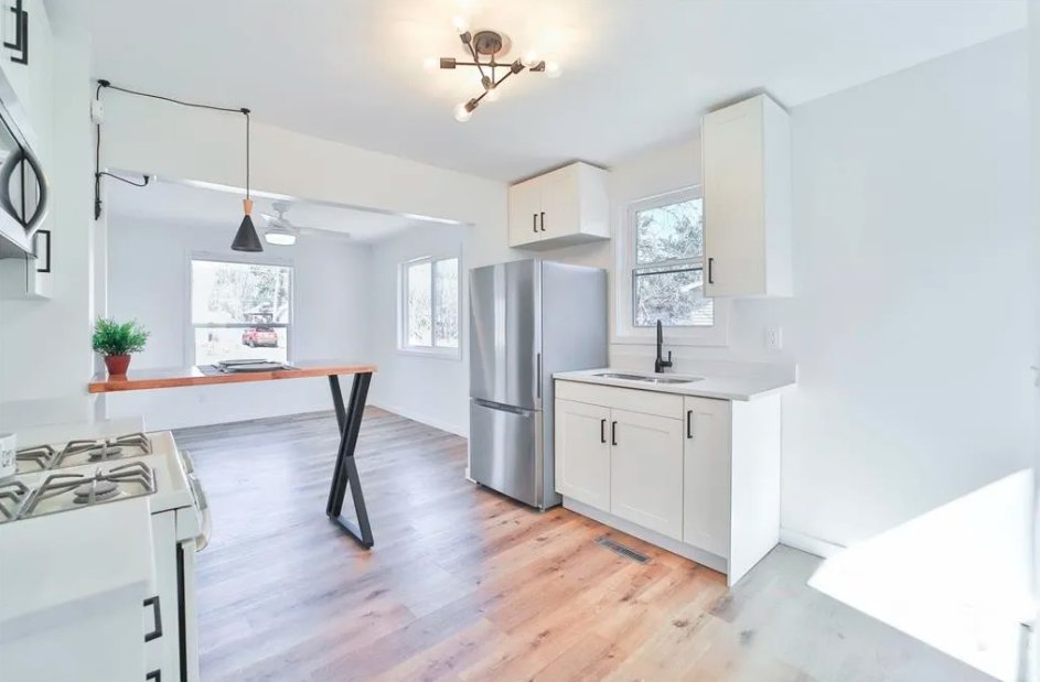 Kitchen after renovation